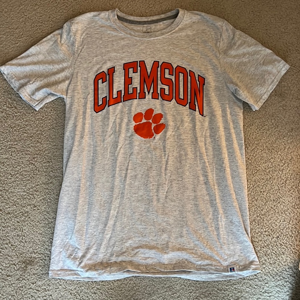NEW W/O TAGS Clemson T-Shirt light gray